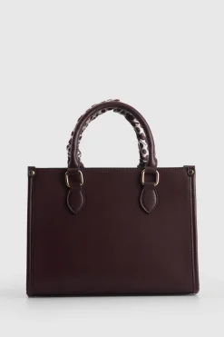 Small Tote Bag With Scarf
