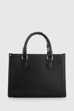 Small Tote Bag With Scarf