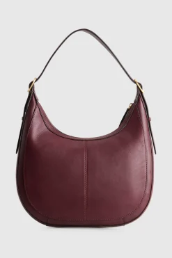 Sofia Leather Hobo Bag