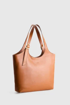 Sofia Leather Tote Bag