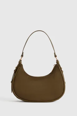 Sophia Vegan Suede Shoulder Bag