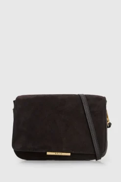 Thea Leather Suede Crossbody