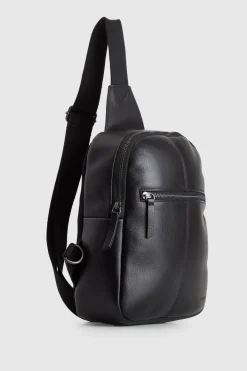 Theo Leather Sling Bag