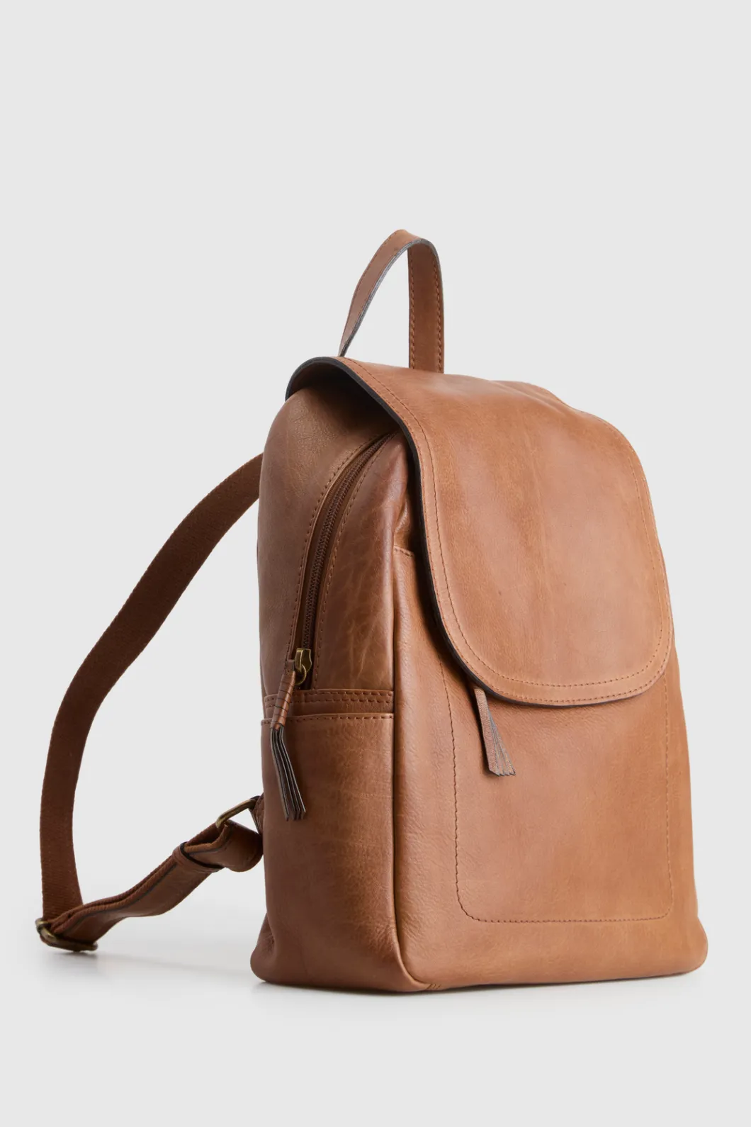 Verity Leather Backpack