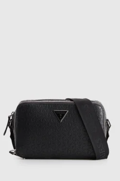 Viviette Double Zip Crossbody Bag