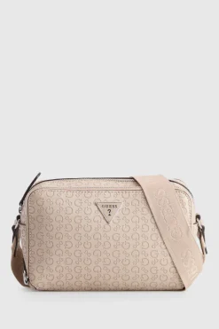 Viviette Double Zip Crossbody Bag
