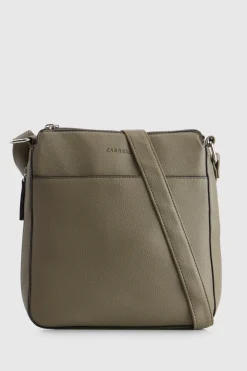 Zip Expandable Crossbody Bag